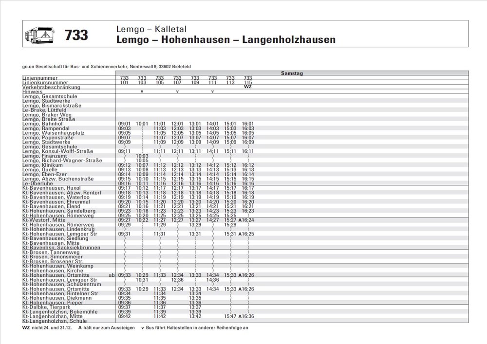 733 Lemgo - Hohenhausen Langenholzhausen (3